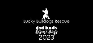 2023 Dad Bods and Rescue Dogs Desk Calendar