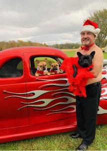 Christmas Dad Bod, Cars & Frenchies