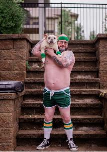 Gym Dad Bod with Frenchie
