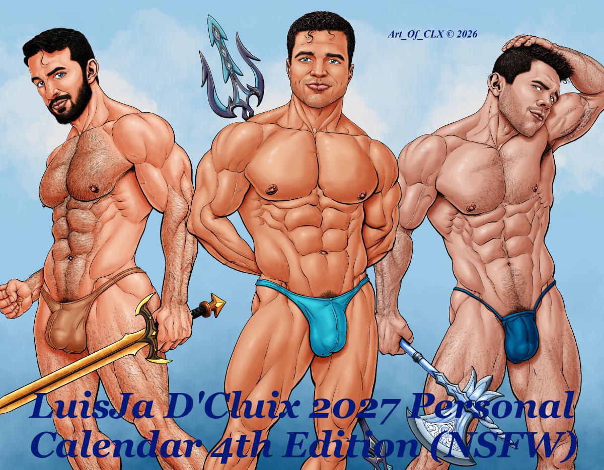 LuisJa D'Cluix 2027 NSFW Calendar 4th Edition
