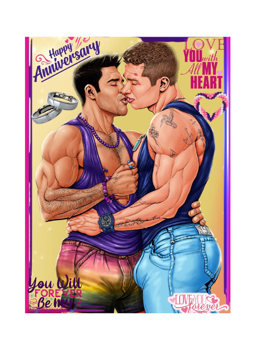 CLX Greeting Card Anniversary Buddie 1 SFW