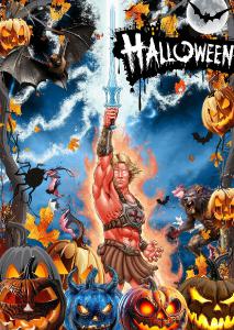 CLX Greeting Card Halloween He-Man