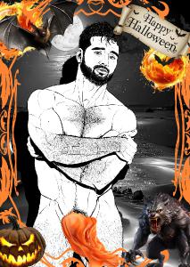 CLX Greeting Card Halloween Eddie Diaz SFW
