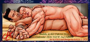 Buddie FanArt Desk Calendar 2026 NSFW 2nd Ed