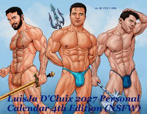 LuisJa D'Cluix 2027 NSFW Calendar 4th Edition