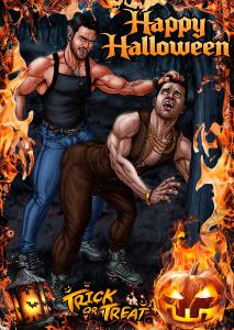 CLX Greeting Card Halloween Luddie SFW
