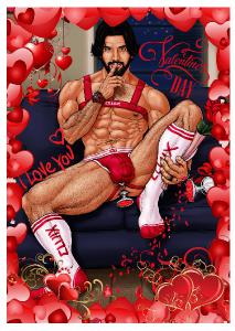 Eddie Diaz Valentines Card SFW 2