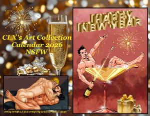 CLX's Art Collection 2026 Calendar NSFW