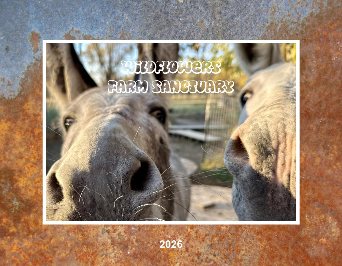 2026 Wildflowers Farm Sanctuary Calendar