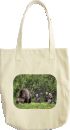 Grizzly 399 and Quad Cubs Tote Bag