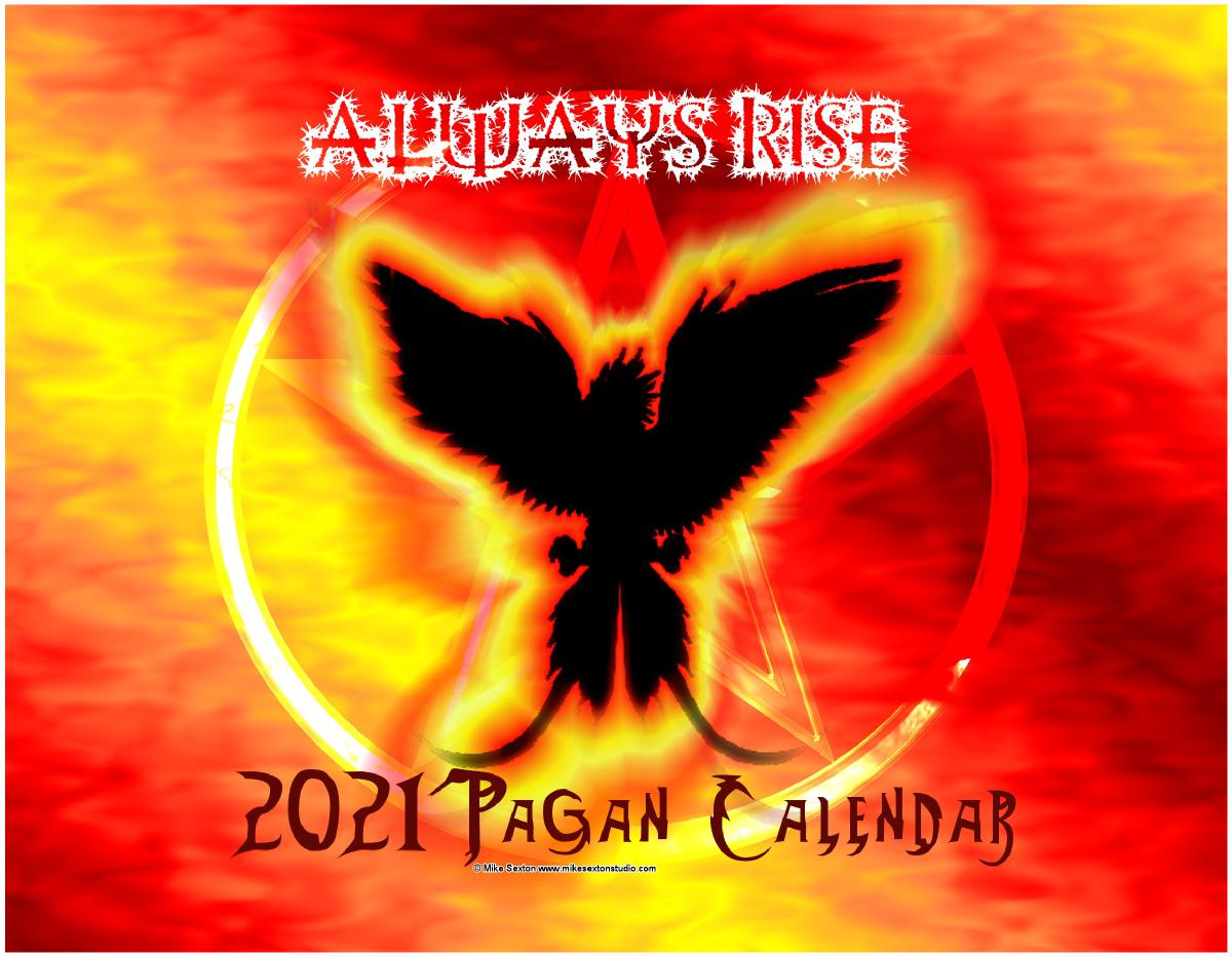 2021 Pagan Wall Calendar Northern Hemisphere Create Photo Calendars