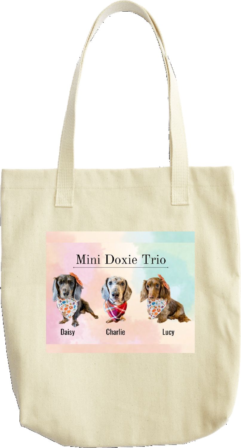 Miniature Dachshund Tote Bag