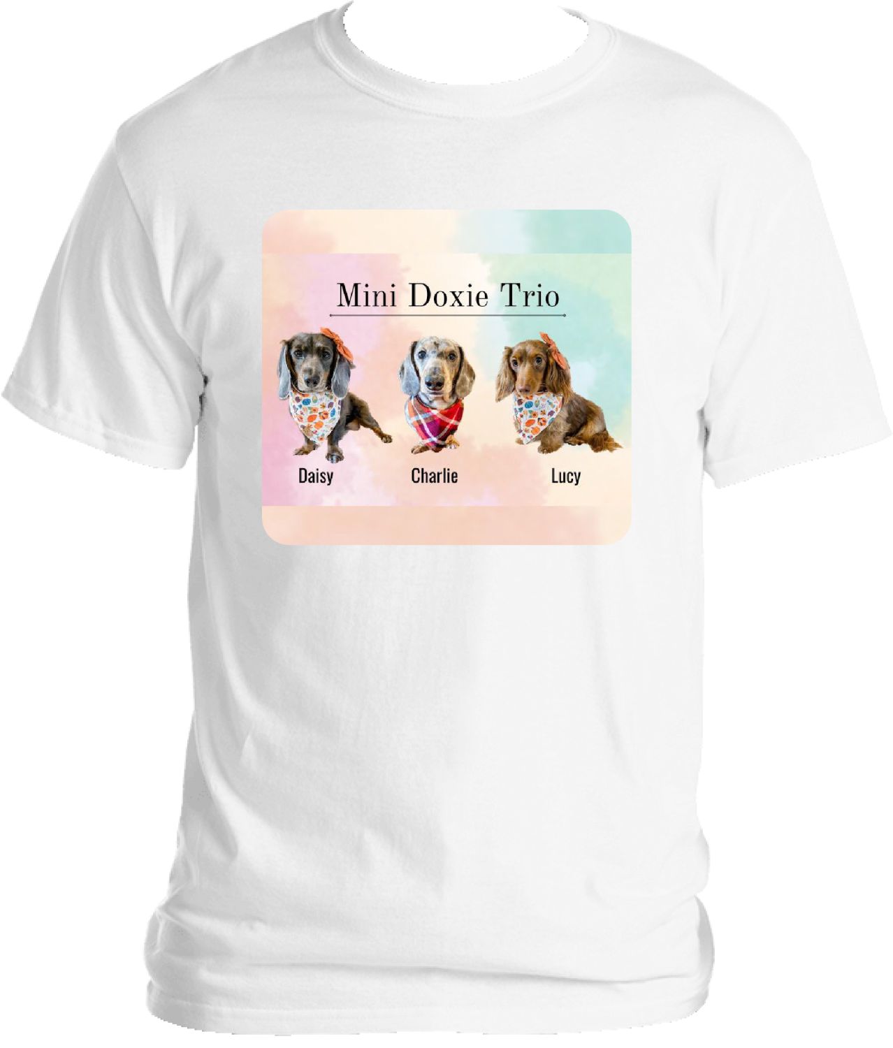 Miniature Dachshund Trio Tee