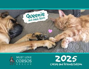 Must Love Corsos Rescue 2025 Calendar