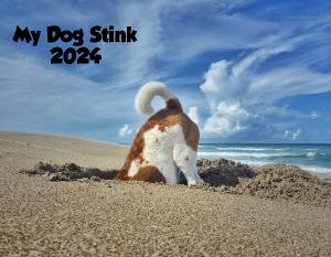 MyDogStink 2024 Wall Calendar