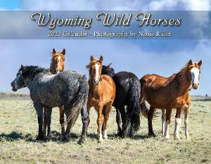 2022 Wild Horses of Wyoming Wall Calendar