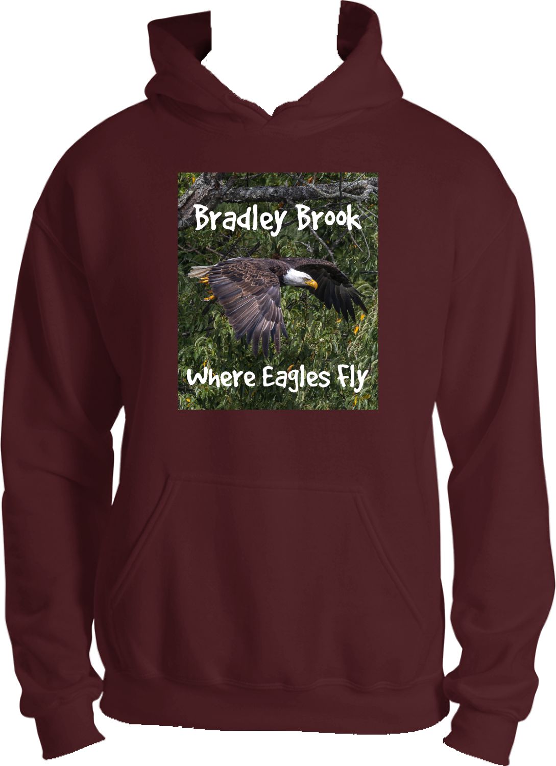 Bradley Brook Where Eagles Fly Hoodie 2