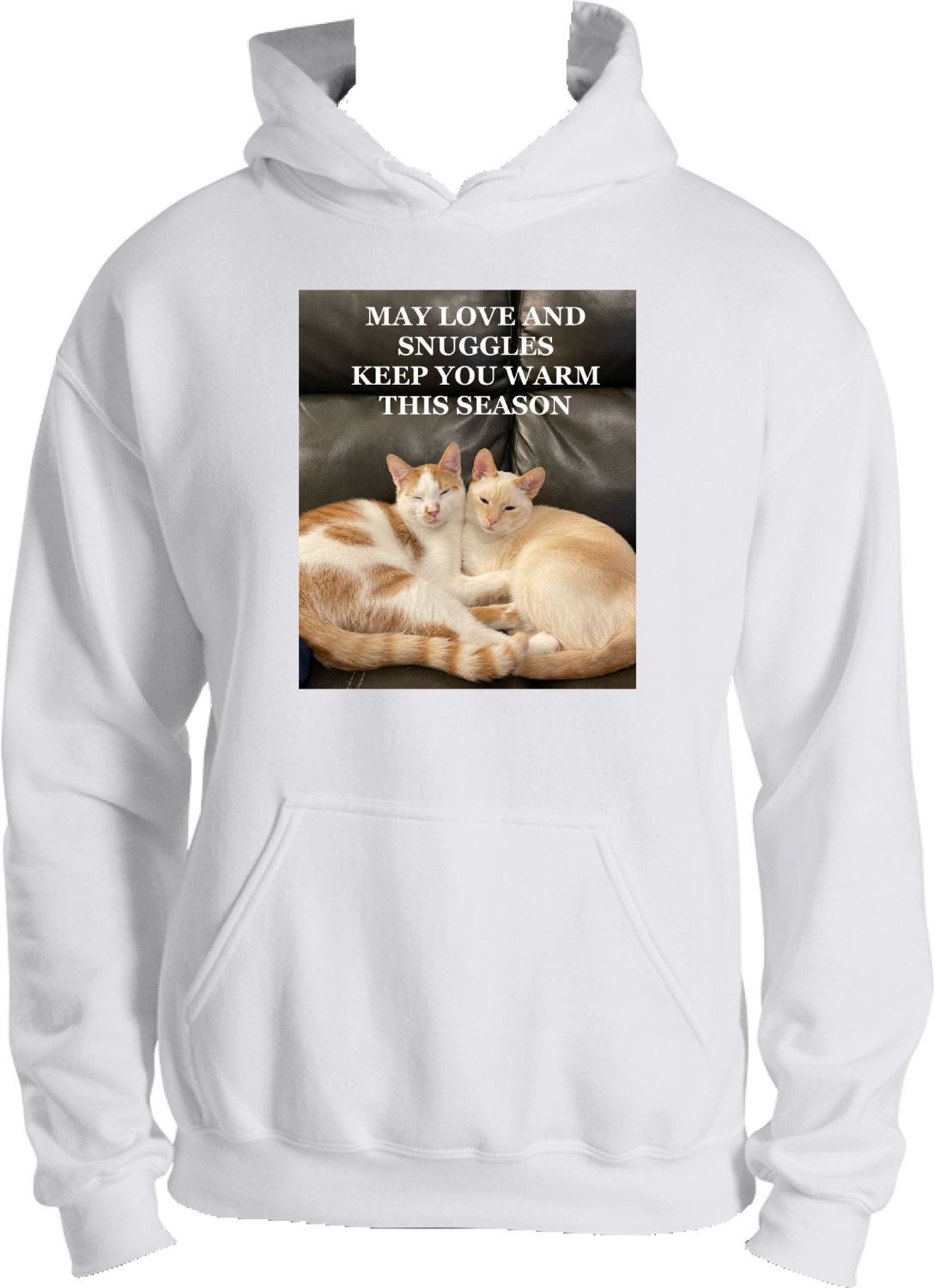 Love and snuggles hoodie