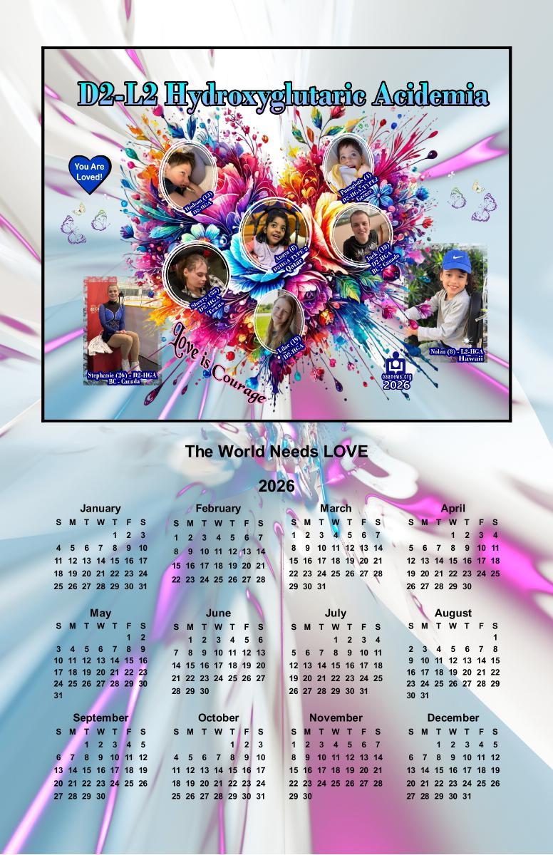 2026 Poster Calendar - L2/D2 HGA
