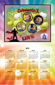 2023 OAA Calendar - February - Cobalamin X