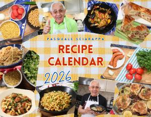 Pasquale Sciarappa 2026 Recipe Calendar