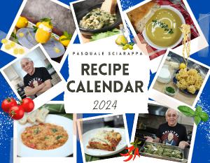 Pasquale Sciarappa 2024 Recipe Calendar