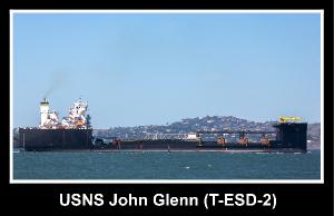 USNS John Glenn (T-ESD-2) - Golden Gate (view 3)