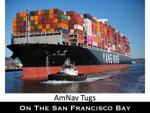 AmNav Tugs on the San Francisco Bay 2024