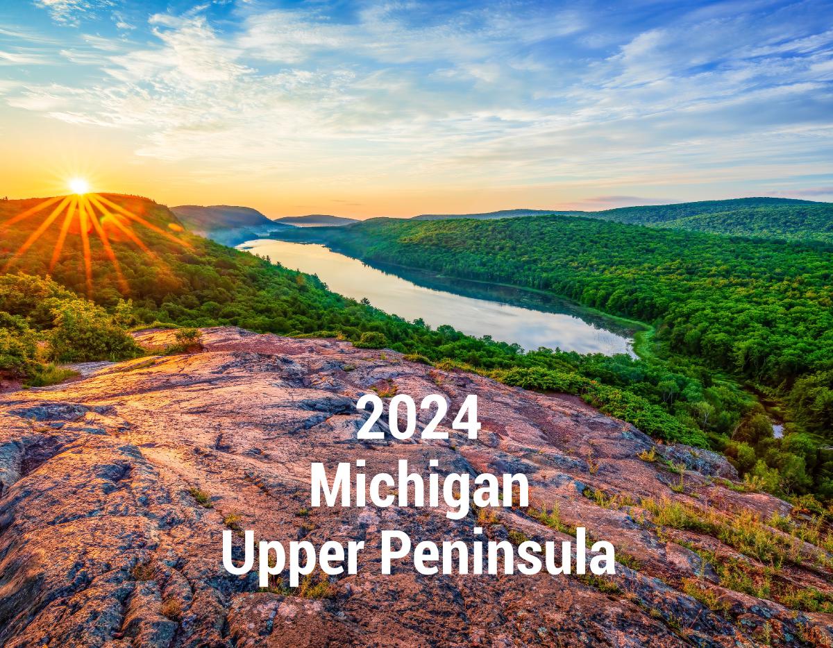 2024 Michigan Upper Peninsula Calendar