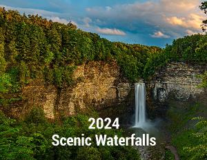 2024 Calendar of Scenic Waterfalls