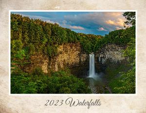 2023 Calendar of Waterfalls