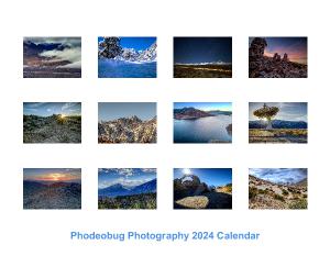 Phodeobug Photography 2024 Calendar