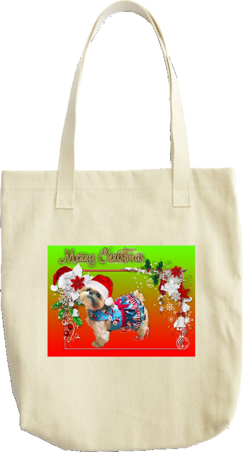 Red Shoes Xmas Tote