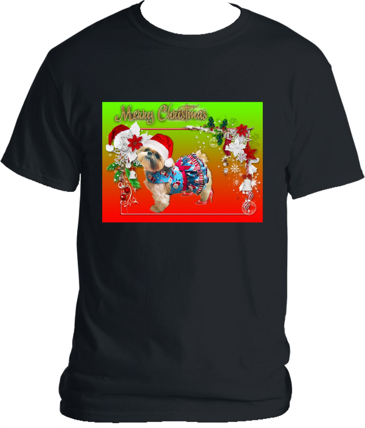 Red Shoes Xmas Tee