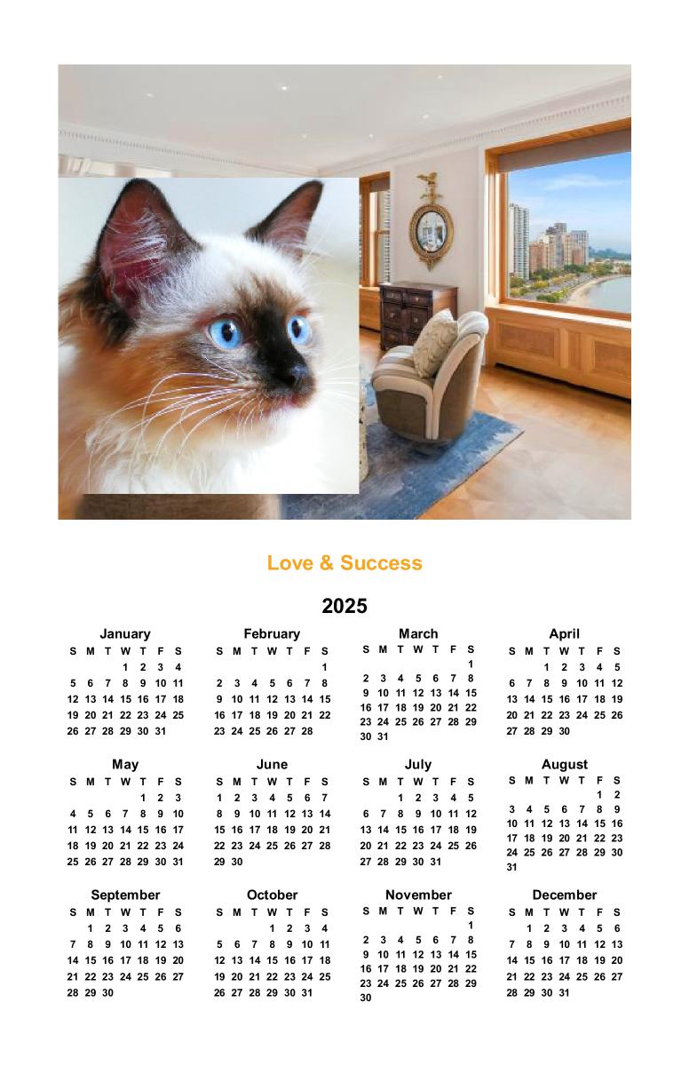 Calendar 2025