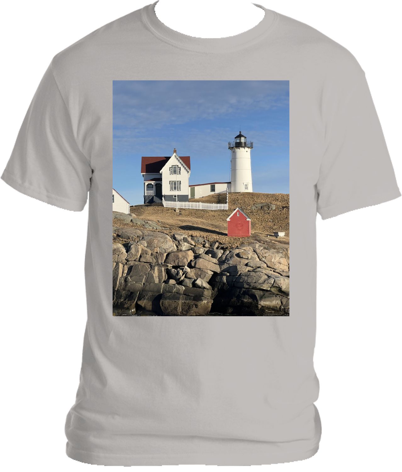 nubble lighthouse York Maine    Tshirt