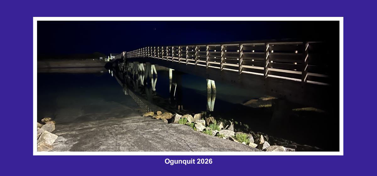 Ogunquit Desk calendar