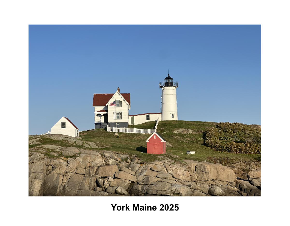 York Maine  2024 calendar