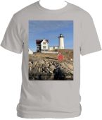nubble lighthouse York Maine    Tshirt