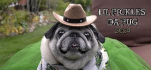 Lil Pickles Da Pug 2024 DESK Calendar