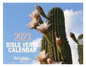 2023 Bible Verse Calendar