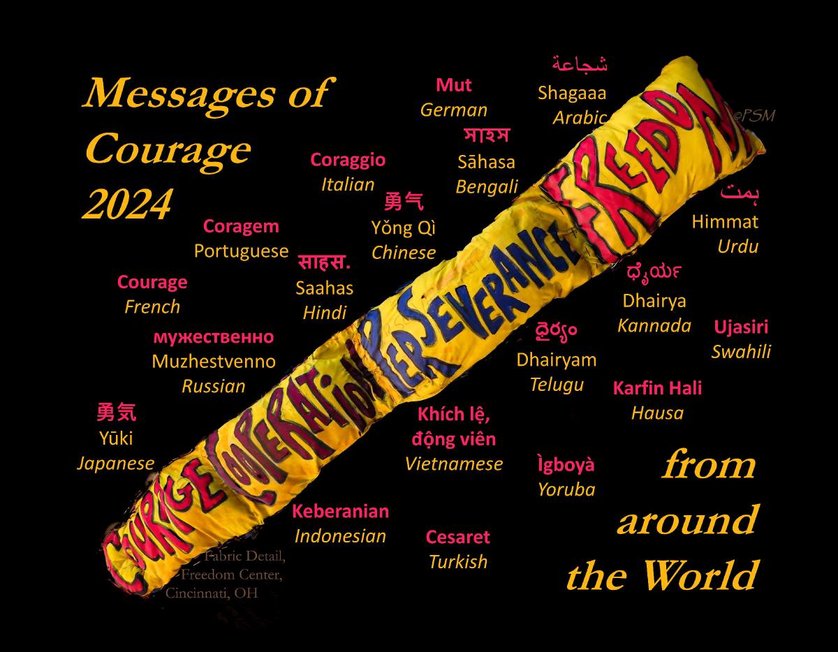 2024- Messages of COURAGE from World