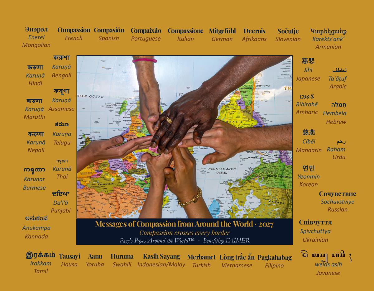 Messages of COMPASSION from Around World (&PDF)