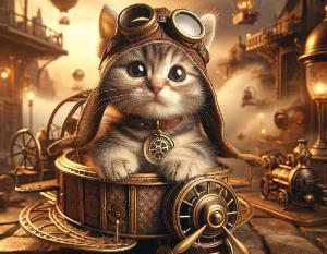 Steampunk Kittens 2024