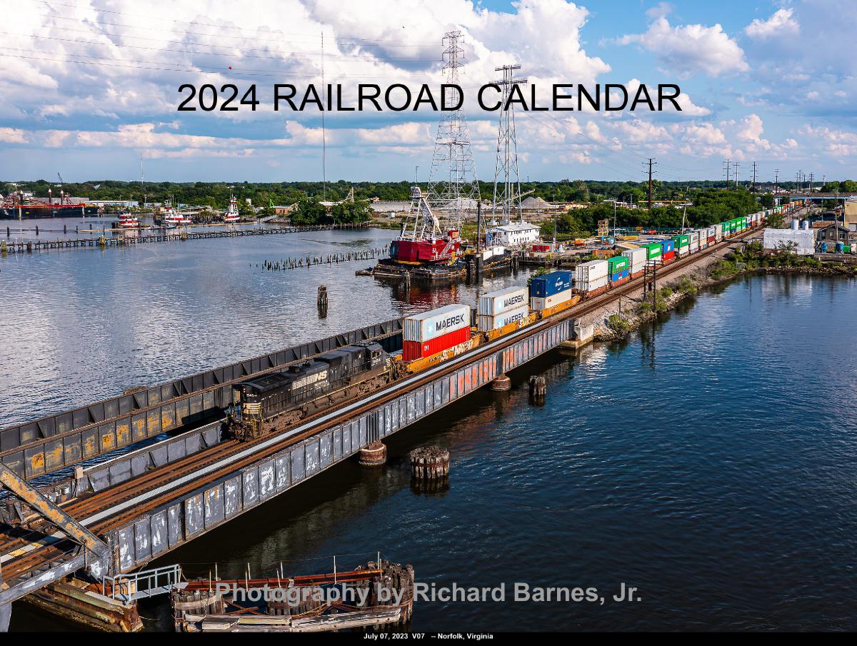2024 Railroad Calendar