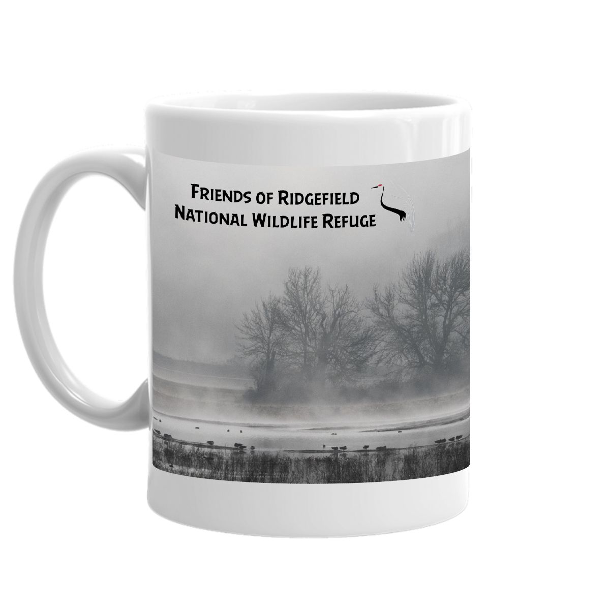 Foggy Wetland 2023 mug