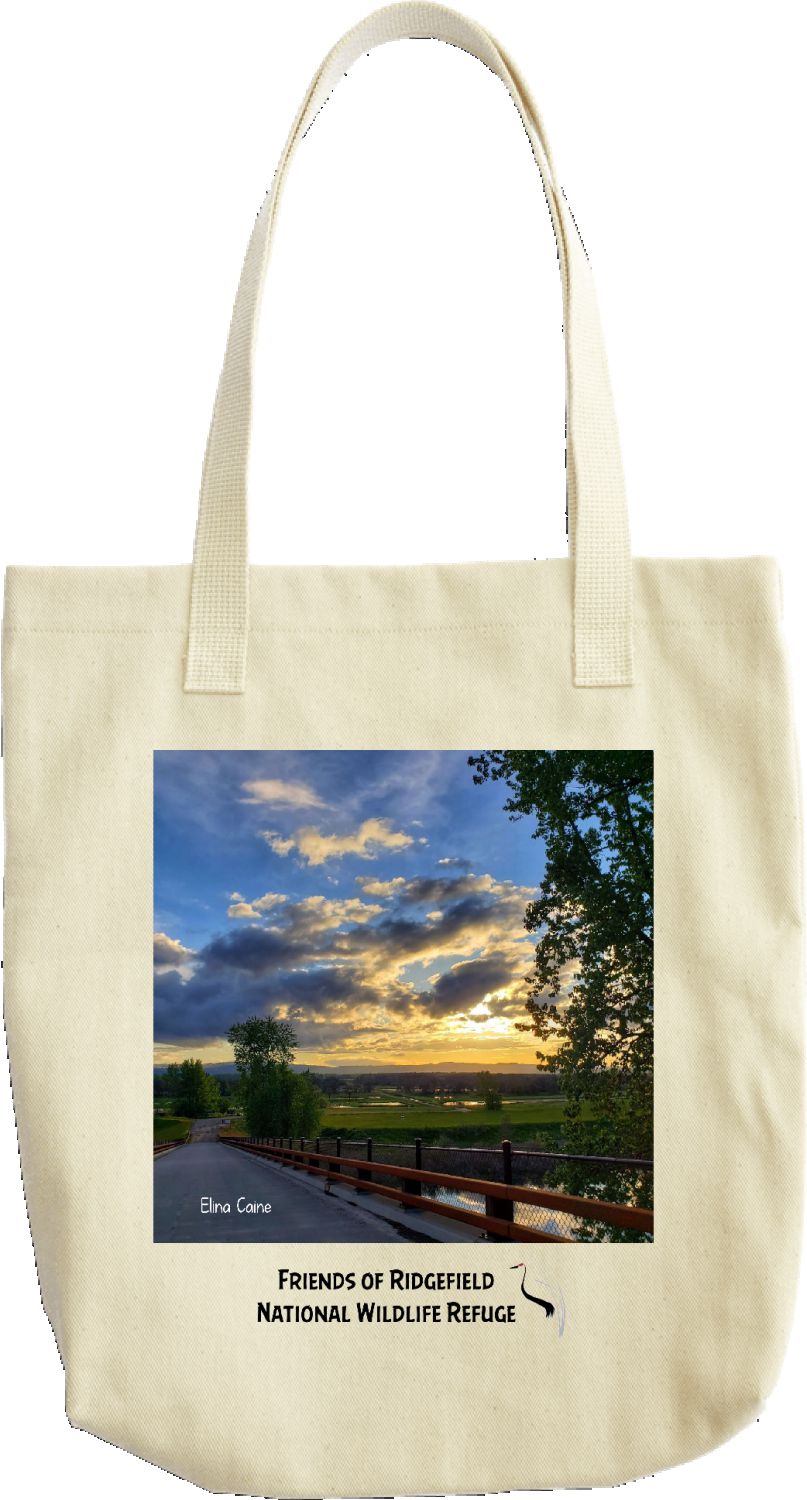 2022 Refuge Entrance sunset tote
