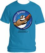 BirdFest & Bluegrass 2022 Killdeer Button tshirt