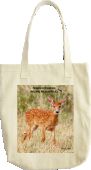 2021 Deer fawn tote