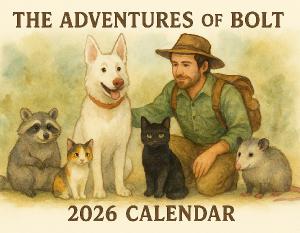 The Adventures of Bolt 2026 calendar